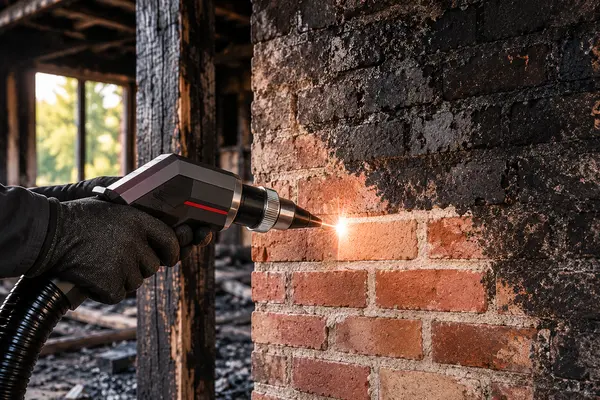 Fire and Smoke Damage: What a Laser Can and Cannot Fix